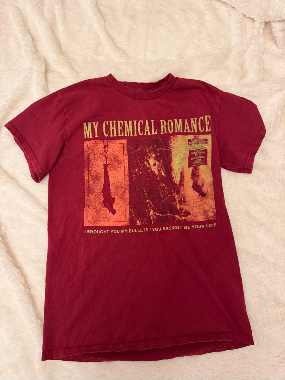 My Chemical Romance Vintage Band Graphic Short-Sleeve Tee